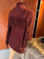 Jacky LUXERY blouse maat L origineel ZGAN nep suède, Bruin, Maat 42/44 (L), Ophalen of Verzenden, Zo goed als nieuw