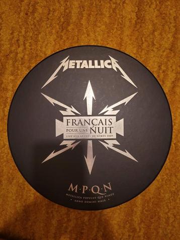 Metallica: Limited Edition Boxset 'Francais pour une Nuit" beschikbaar voor biedingen