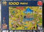 Jan van Haasteren, het Muziekpaviljoen, 1000 stukjes, Ophalen of Verzenden, 500 t/m 1500 stukjes, Zo goed als nieuw, Legpuzzel