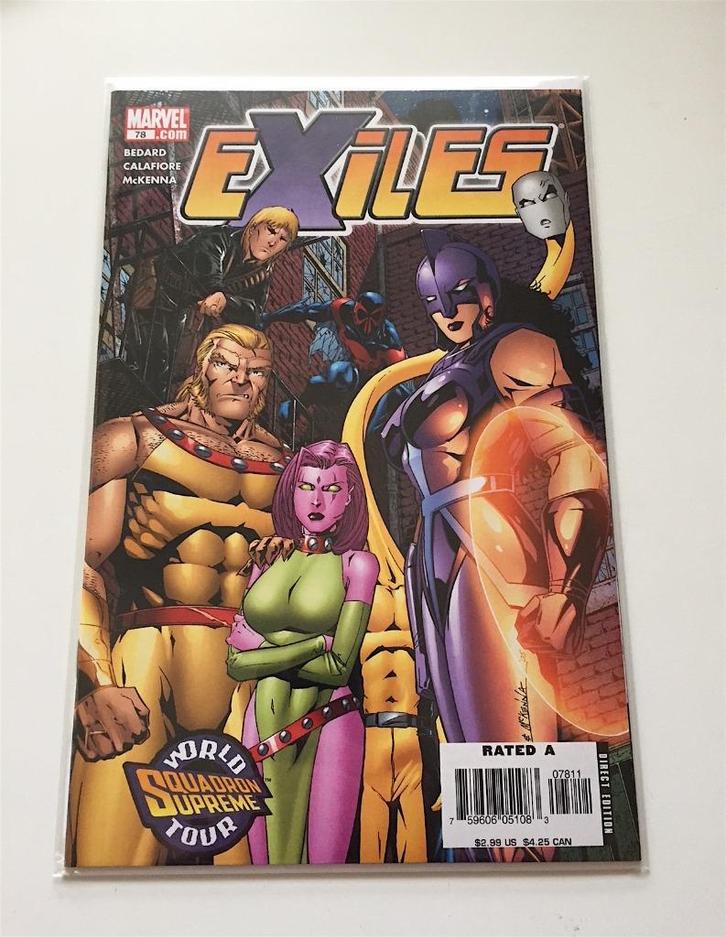 Exiles #78 World Tour tie-in (Marvel 2001) First Series, Boeken, Strips | Comics, Nieuw, Eén comic, Amerika, Ophalen
