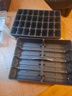 160 Zaaibakjes met Ondertray - Perfect voor Tuinieren!, Ophalen of Verzenden, Nieuw, Kweekbak