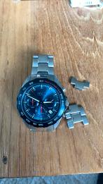 Boss chronograph horloge, Ophalen of Verzenden, Zo goed als nieuw, Staal, Overige merken