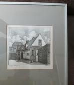 Katwijk aan zee Oostpad, Antiek en Kunst, Kunst | Etsen en Gravures, Ophalen of Verzenden