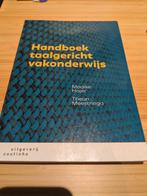 Handboek taalgericht vakonderwijs - Hajer & Meestringa, Ophalen of Verzenden, Gelezen, Overige vakken, Maaike Hajer, Theun Meestringa