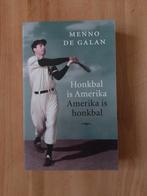 Honkbal is Amerika   Amerika is honkbal  Menno de Galan, Sport en Fitness, Honkbal en Softbal, Ophalen of Verzenden, Zo goed als nieuw