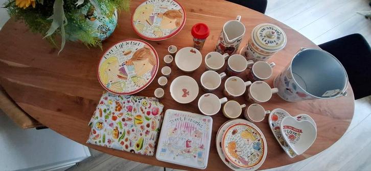 Servies Blond Amsterdam, Huis en Inrichting, Keuken | Servies, Gebruikt, Blond Amsterdam, Aardewerk, Ophalen of Verzenden