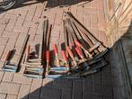 Partij lijmtangen - diverse maten zo goed als nieuw., Doe-het-zelf en Verbouw, Gereedschap | Handgereedschap, Ophalen of Verzenden