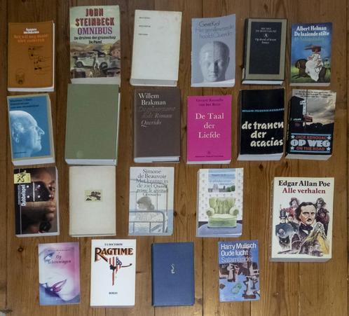 Partij(tje) goede literatuur (21 stuks), Boeken, Literatuur, Gelezen, Nederland, Ophalen of Verzenden