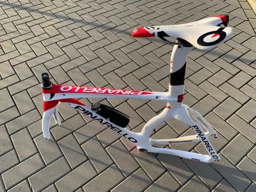 Super ZELDZAAM Team Pinarello Montello tijdritframe triatlon, Fietsen en Brommers, Fietsonderdelen, Gebruikt, Racefiets, Frame