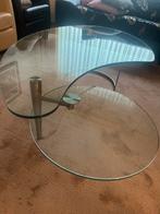 Glazen Salontafel, Huis en Inrichting, Tafels | Salontafels, Ophalen, 100 tot 150 cm, 50 tot 100 cm, Zo goed als nieuw