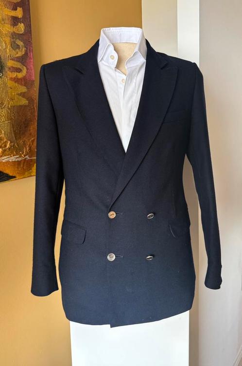 YSL YVES SAINT LAURENT blauw blazer colbert jasje small BCBC, Kleding | Heren, Kostuums en Colberts, Zo goed als nieuw, Maat 46 (S) of kleiner