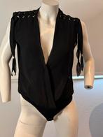 Elisabetta franchi body met aparte bovenkant maat it 44, Maat 38/40 (M), Elisabetta Franchi, ., Zwart