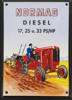 50% korting! 2 zware Emaille borden, Reclamebord, Atlas, Atlas, Ophalen of Verzenden