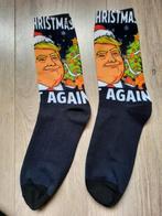 NIEUW! USA Donald Trump Zwarte Kerst Sokken, Verzamelen, Ophalen of Verzenden, Nieuw, Kleding