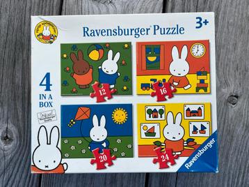 Nijntje Puzzels - Ravensburger 4 in 1 beschikbaar voor biedingen