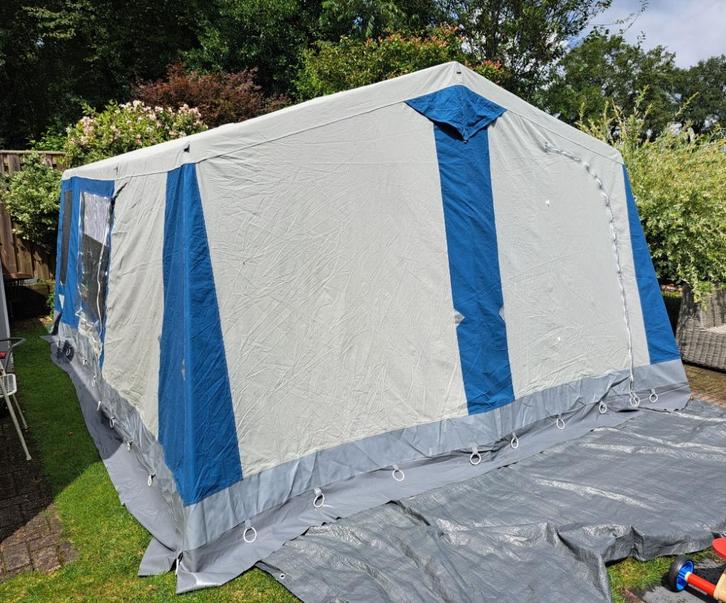 Grote bungalowtent, Caravans en Kamperen, Tentaccessoires, Zo goed als nieuw, Ophalen