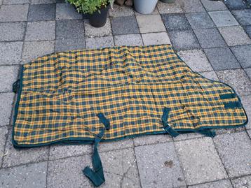 Paarden regen deken 145cm  als nieuw!! beschikbaar voor biedingen