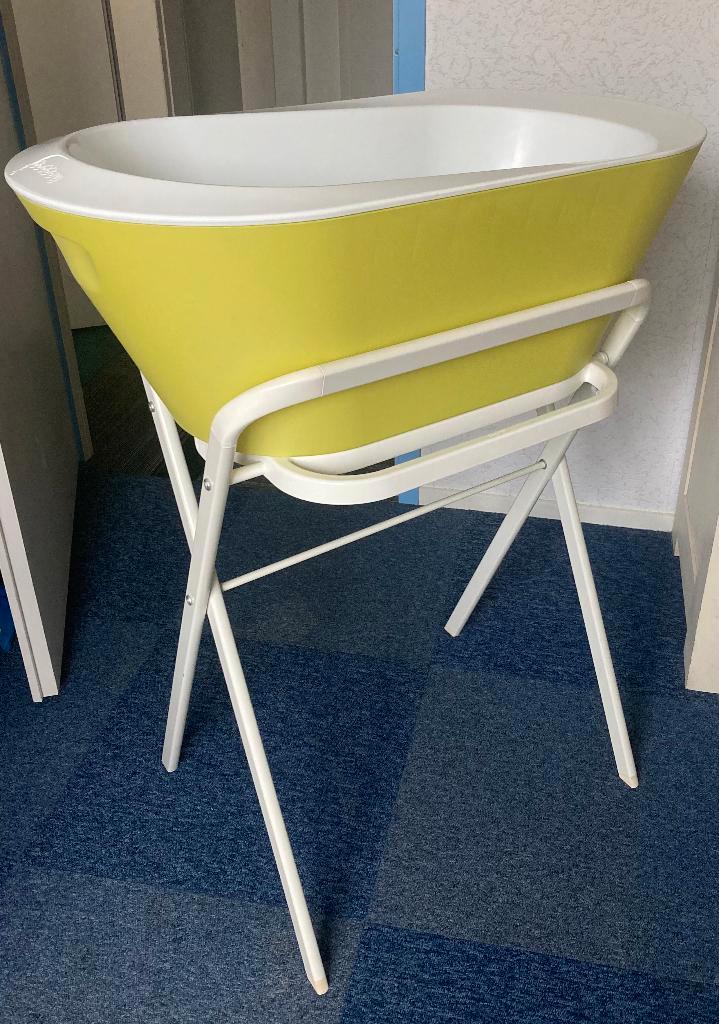 Hoppop Bato Babybadje incl. standaard T.e.a.b., Kinderen en Baby's, Badjes en Verzorging, Gebruikt, Badje, Overige merken, Standaard