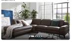 Leren hoekbank Musterring, Huis en Inrichting, 250 tot 300 cm, 100 tot 125 cm, Hoekbank, Leer