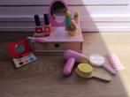 Hout make up hema, kaptafel, spiegel phone parfume speelgoed, Kinderen en Baby's, Speelgoed | Houten speelgoed, Meubelstuk of Keukentje