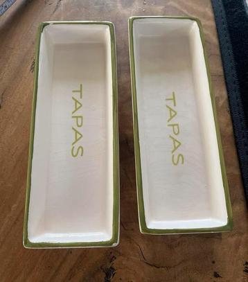 Tapas schaaltjes - set van 2   22/8/3,5cm beschikbaar voor biedingen
