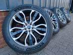 21 inch Originele Range Rover L405 Zomerset Michelin TPMS, Land Rover, Gebruikt, 285 mm, Banden en Velgen