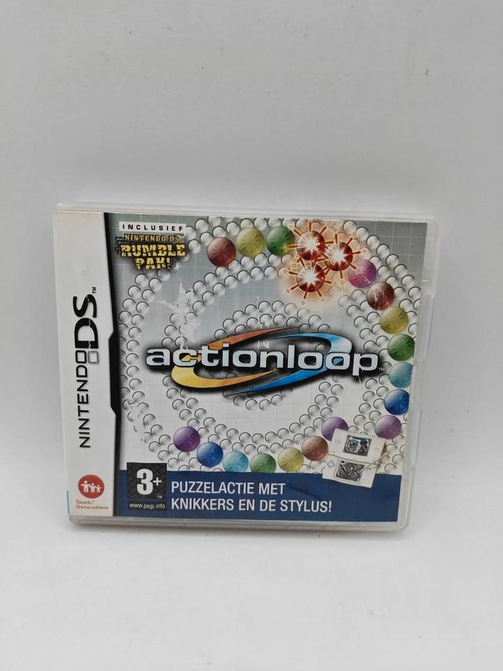 Actionloop Nintendo DS - Puzzelactie!, Spelcomputers en Games, Games | Nintendo DS, Zo goed als nieuw, Puzzel en Educatief, 1 speler