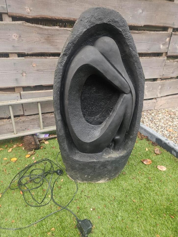 Tuin Waterornament - Abstract Beeld, Tuin en Terras, Tuinbeelden, Gebruikt, Abstract beeld, Kunststof, Ophalen