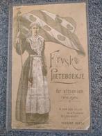 Frysk Liete  boekje  1902  algemeen zangboekje antiek, Gelezen, Non-fictie, Ophalen of Verzenden, R van der Velde