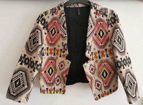 Bershka jasje met borduursels mt. M, Kleding | Dames, Jasjes, Kostuums en Pakken, Nieuw, Jasje, Maat 38/40 (M), Overige kleuren