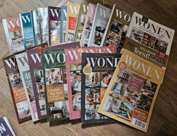 20x tijdschrift Wonen Landelijke Stijl en 8 extra edities  beschikbaar voor biedingen