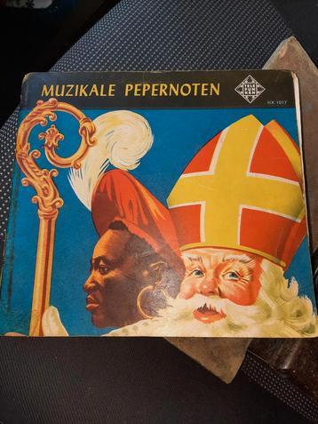 Muzikale Pepernoten - Vintage Sinterklaas LP beschikbaar voor biedingen
