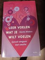 Leer voelen wat je wilt voelen - Rients Ritskes, Achtergrond en Informatie, Ziel of Sterfelijkheid, Ophalen of Verzenden, Zo goed als nieuw