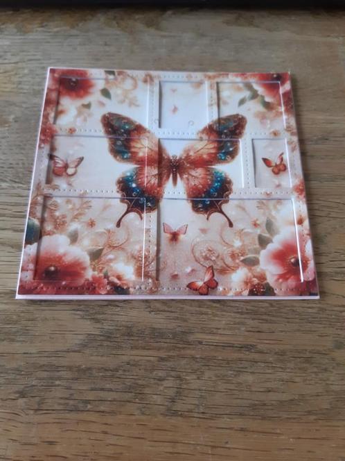Diepte-Vlinder(275), Hobby en Vrije tijd, Kaarten | Zelfgemaakt, Nieuw, Overige thema's, Ophalen of Verzenden