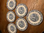 6 Myotts country life bordjes, Huis en Inrichting, Keuken | Servies, Ophalen of Verzenden, Porselein, Overige stijlen, Bord(en)