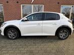 Peugeot e-208 EV Allure 50 kWh CAMERA / KEYLESS / V+A PDC /, Auto's, Gebruikt, Zwart, Leder en Stof, Wit