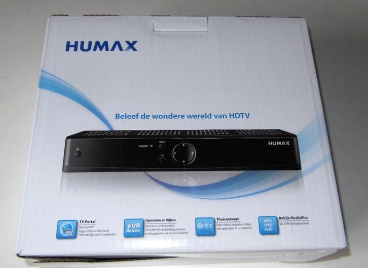 Prima Digitale HDTV ontvanger Humax IRHD-5300C, Audio, Tv en Foto, Decoders en Harddiskrecorders, Zo goed als nieuw, Decoder, Ophalen of Verzenden