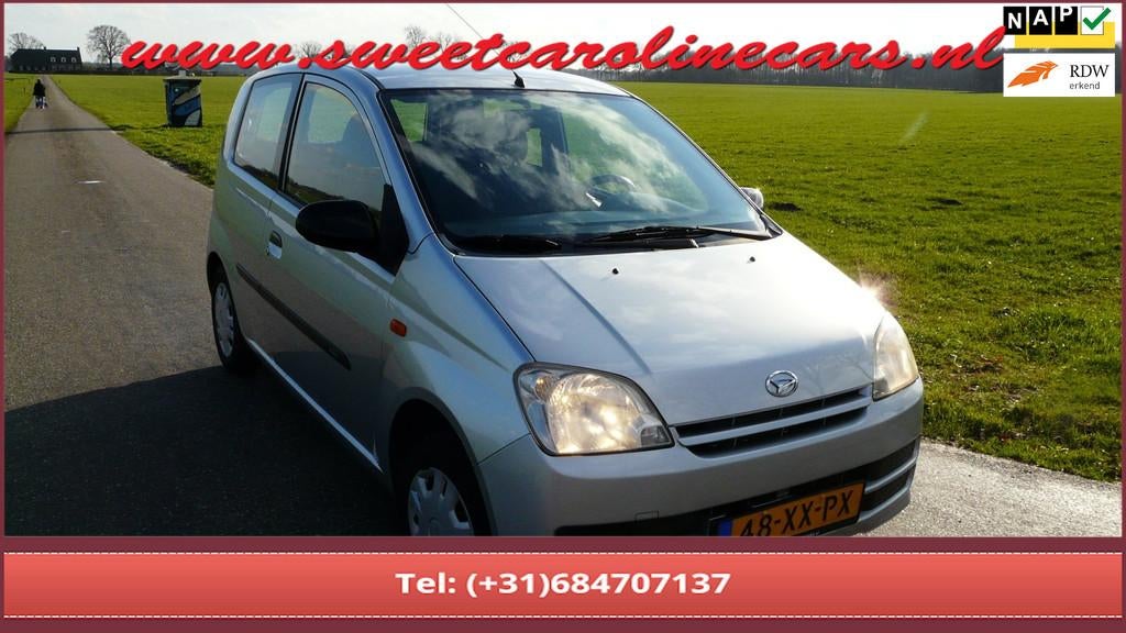 Daihatsu Cuore 1.0-12V 100th Anniversary,Airco,Stuurbekracht, Auto's, Daihatsu, 18 €/maand, 4 stoelen, Origineel Nederlands, Handgeschakeld