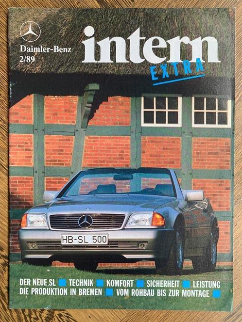 Daimler-Benz intern extra Mercedes-Benz SL R129-special 1989, Boeken, Auto's | Folders en Tijdschriften, Nieuw, Mercedes, Ophalen of Verzenden