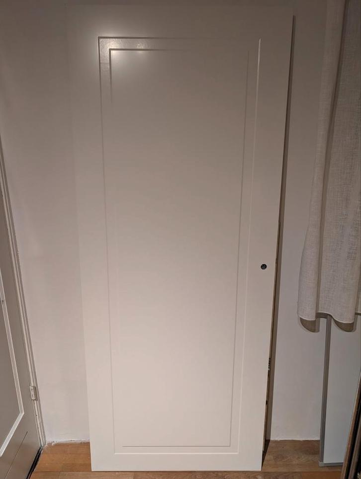 Witte Binnendeur - Svedex Arne & Bodil Collectie, Doe-het-zelf en Verbouw, Deuren en Horren, Zo goed als nieuw, Binnendeur, 200 tot 215 cm