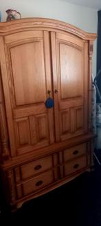 Buffetkast licht eikenhout, Huis en Inrichting, Kasten | Buffetkasten, Ophalen, 100 tot 150 cm, Eikenhout, Zo goed als nieuw