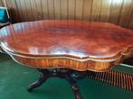 Tafel, Willem III, rond 1870 met elegant blad en poot, Ophalen