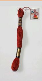 DMC mouline, rood 919, Ophalen of Verzenden, Zo goed als nieuw, Avenue de Suisse B.P. 40189 
68314 ILLZACH
FRANCE, Borduurgaren of Zijde