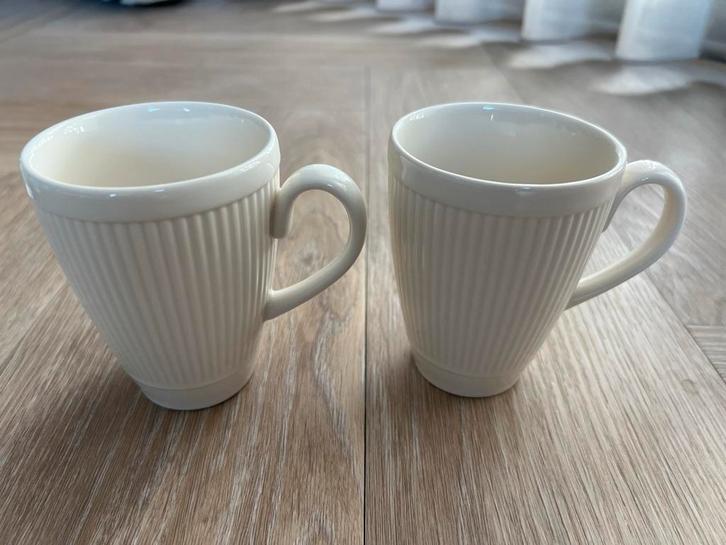 Wedgwood Windsor Mokken - Zo Goed Als Nieuw!, Huis en Inrichting, Keuken | Servies, Zo goed als nieuw, Kop(pen) en/of Schotel(s)