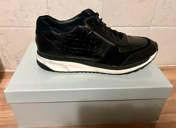 Manfield zwarte dames sneaker maat 40 beschikbaar voor biedingen