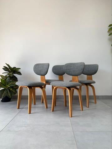 Vintage Pastoe Eetkamerstoelen Model SB03 Cees Braakman beschikbaar voor biedingen
