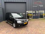 Volkswagen Caddy Maxi 1.9 TDI 2010 apk juni 2026, Auto's, Bestelauto's, Voorwielaandrijving, 4 cilinders, Volkswagen, Zwart