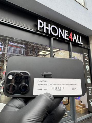 APPLE IPHONE 16 PRO 128GB BLACK beschikbaar voor biedingen
