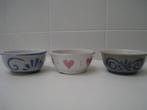 Vuurvaste potjes, 3 stuks, diam 10,5cm, Huis en Inrichting, Ophalen of Verzenden, Glas, Overige stijlen