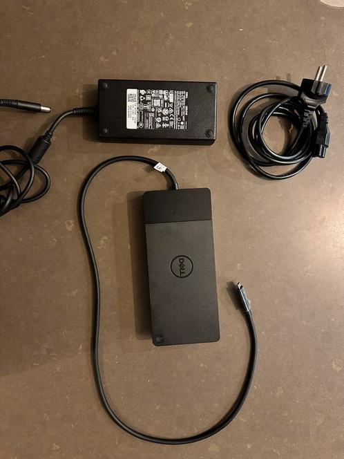 Dell USB -C docking station 180 watt WD19TBS, Computers en Software, Dockingstations, Zo goed als nieuw, Laptop, Ophalen of Verzenden